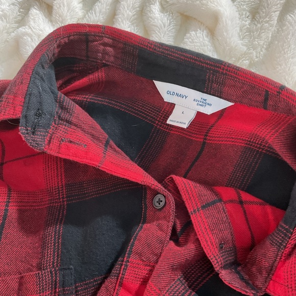 Old Navy Red Flannel - Picture 3 of 8